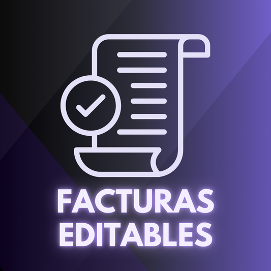 Pack Facturas Editables